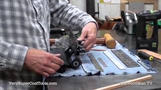 985 Planer  Jointer Knife Sharpening Jig • Video 4 of 8 [upl. by Ahsinar]