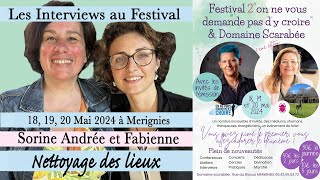 LES INTERVIEWS DU FESTIVAL  Sorine Andrée et Fabienne [upl. by Pacorro528]