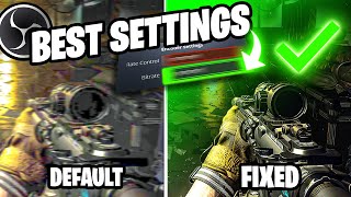 Best OBS Settings for Twitch Streaming [upl. by Yssep]