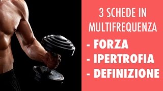 3 SCHEDE IN MULTIFREQUENZA LE BASI  CICCIA amp MUSCOLI 7 [upl. by Betti]