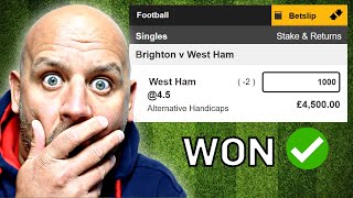 Asian Handicap Betting Strategy How it Works in Football Betting [upl. by Araminta]