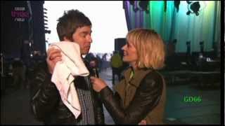 Noel Gallaghers HFB  Dont Look Back In Anger  Interview T In The Park [upl. by Snoddy]