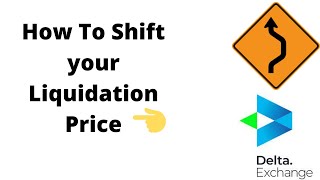 What is liquidation price and how to adjust it deltaexchange [upl. by Snowber]