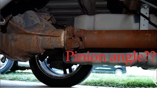 Finding the Right Pinion Angle [upl. by Meehsar]