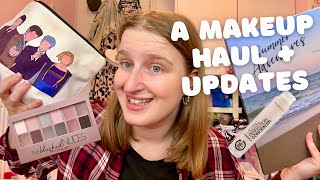 A epic makeup haul  updates amp a announcement [upl. by Enylcaj551]