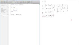 MATLAB Recursion Tutorial [upl. by Brittni876]