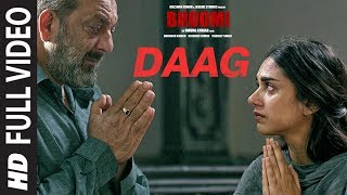 Bhoomi Daag Full Video Song  Sanjay Dutt Aditi Rao Hydari  Sukhwinder Singh  Sachin  Jigar [upl. by Yud243]