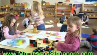 Maria Montessori Method Preschool  Montessori Singapore [upl. by Natalee]