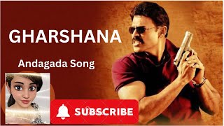 Gharshana Songs  Andagada Andagada Song  Venkatesh Asin  Harris Jayaraj [upl. by Jaquenette]