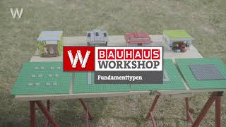 Welcher FundamentTyp ist der richtige Experten Tipps  Bauhaus Workshop [upl. by Iiette]