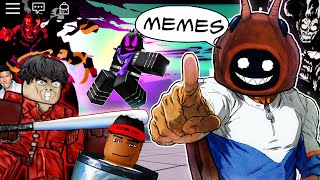 ROBLOX Strongest Battlegrounds Funny Moments 2 MEMES [upl. by Zeiger14]