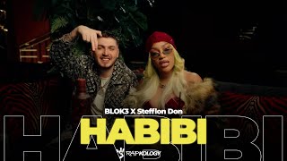 BLOK3 x Stefflon Don  Habibi Official Music Video  Rapkology [upl. by Joo]