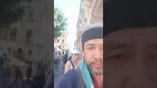 1588 TRAVEL VLOG  Sunday Walking Tour P1 at Valletta Malta Europe [upl. by Odrareg277]