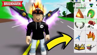 30 ACCESSORIES WITH EFFECT In Brookhaven IDCODES  Roblox [upl. by Sundin954]