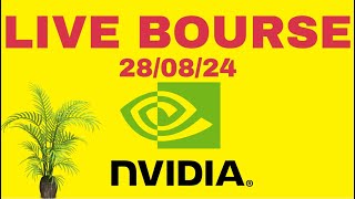 Live Bourse  Résultat de Nvidia q2 2025 [upl. by Kabob]