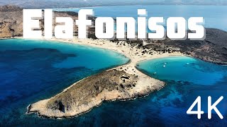 Elafonisos 4K Cinematic Video  Lakonia Greece [upl. by Animas12]