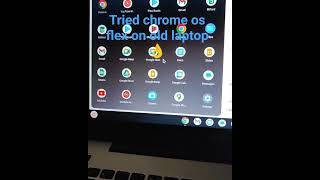 chrome os flex on old laptop [upl. by Kwok]