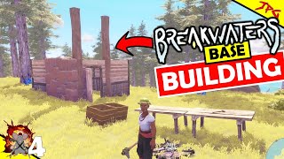 BREAKWATERS Base Building And Bandages  Beta Gameplay 4 [upl. by Adnerb]