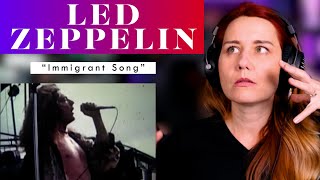 I recognize this Opera Singer realizes shes heard Led Zeppelin Vocal ANALYSIS of quotImmigrant Songquot [upl. by Ardin]