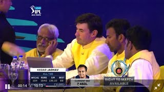 2018 IPL auction CSK [upl. by Corabelle]