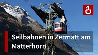 Seilbahnen Zermatt  Klein Matterhorn [upl. by Nylrem986]