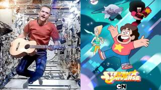 Steven Oddity David BowieChris Hadfield x Rebecca Sugar Popular music Cartoon Ye Olde [upl. by Suiravad984]