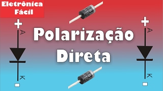 Diodo Retificador  Polarização Direta  Simulação  Eletrônica Fácil [upl. by Corso]