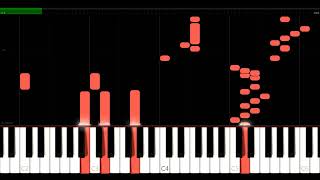 La prise de Jéricho  1er Livre de Pièces de Clavecin  M Corrette  Synthesia HD 60 fps [upl. by Fleisher]