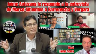 JAIME ANTEZANA COMENTA LA ENTREVISTA DE ocram quotDEMOCRACIA ASALTADAquot A R BARRENECHEA Y A VERGARA [upl. by Idoux]