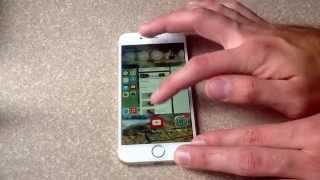 iPhone 6  iPhone 6 plus  How to turn off running apps [upl. by Einaej693]