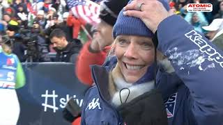 Highlights  AUDI FIS Ski World Cup  Lienz womens slalom 1st run Dec 29 2023 sheskis [upl. by Vrablik]