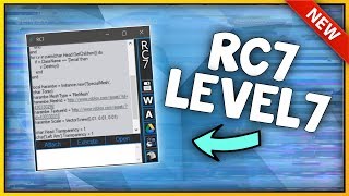 NEW ROBLOX EXPLOIT RC7 Working UNRESTRICTED LEVEL 7 SCRIPT EXECUTOR wGETOBJECTS [upl. by Isewk]