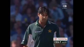 Wasim Akram Best Yorker Shocks Michael Bevan [upl. by Newnorb]