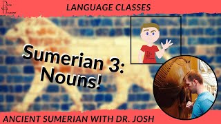 Learn to Read Ancient Sumerian Lesson Three Noun Nominal Case Endings [upl. by Rawde316]