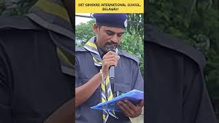 Scouts amp Guides Prayer Song Daya Kar Dann Bhakti Ka SatSanskarInternational School Belagavi [upl. by Arised]