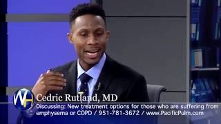 New Treatment Options for Emphysema amp COPD with Cedric Rutland MD [upl. by Anecusa]