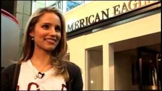 Dianna Agron talk about Harper  It´s a Mall World [upl. by Kenelm]