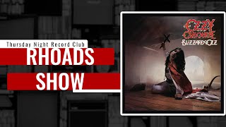 Thursday Night Record Club  Episode 109  Ozzy Osbourne Blizzard of Ozz [upl. by Michi156]