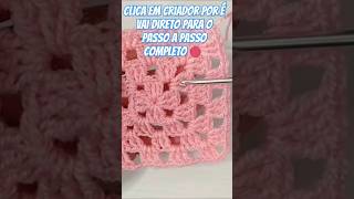 TEM passoapasso crochet croche crocheting viral shorts short viral vlog shortvi shortvid [upl. by Aiekan854]