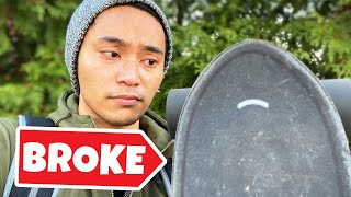 I BROKE The Exway Wave  Electric Skateboard Tricks [upl. by Finbar587]