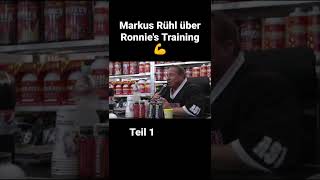 Markus Rühl über das Training von Ronnie Coleman 💪 Teil 1 [upl. by Melodee]