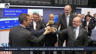 Siemens Healthineers MegaBörsengang startet mit peinlicher Panne [upl. by Toddy778]