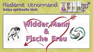 Widder Mann amp Fische Frau Liebe und Partnerschaft [upl. by Eyllek]