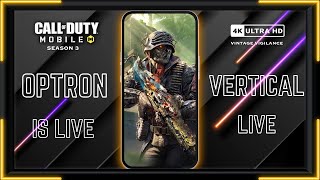 CALL OF DUTY MOBILE VERTICAL LIVE [upl. by Nancie]