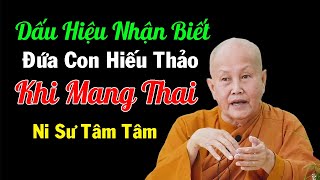 Dấu Hiệu Nhận Biết Đứa Con Hiếu Thảo Khi Mang Thai  Ni Sư Tâm Tâm [upl. by Pylle733]