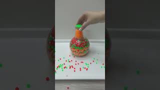 Tower of Plastic and Steel Beads satisfying Cupssatisfying satisfyingvideo war shorts short [upl. by Publea]