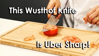 The Wusthof Classic Uber 8inch Chef Knife is Uber Sharp [upl. by Caylor]