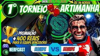 Torneio Nerfcast de Artimanha 2023 [upl. by Botnick]