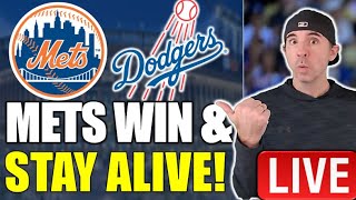 Mets Beat Dodgers In Game 5 To STAY ALIVE In The NLCS [upl. by Augusto]