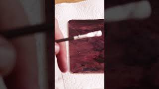 To Dye Leather with Shaving Cream leathergoods handmadeleatherwallet leatheraccessories [upl. by Kramer747]